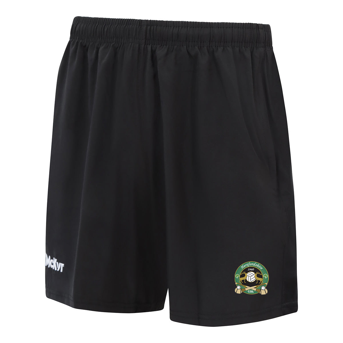 Mc Keever Hertfordshire GAA Core 22 Leisure Shorts - Adult - Black