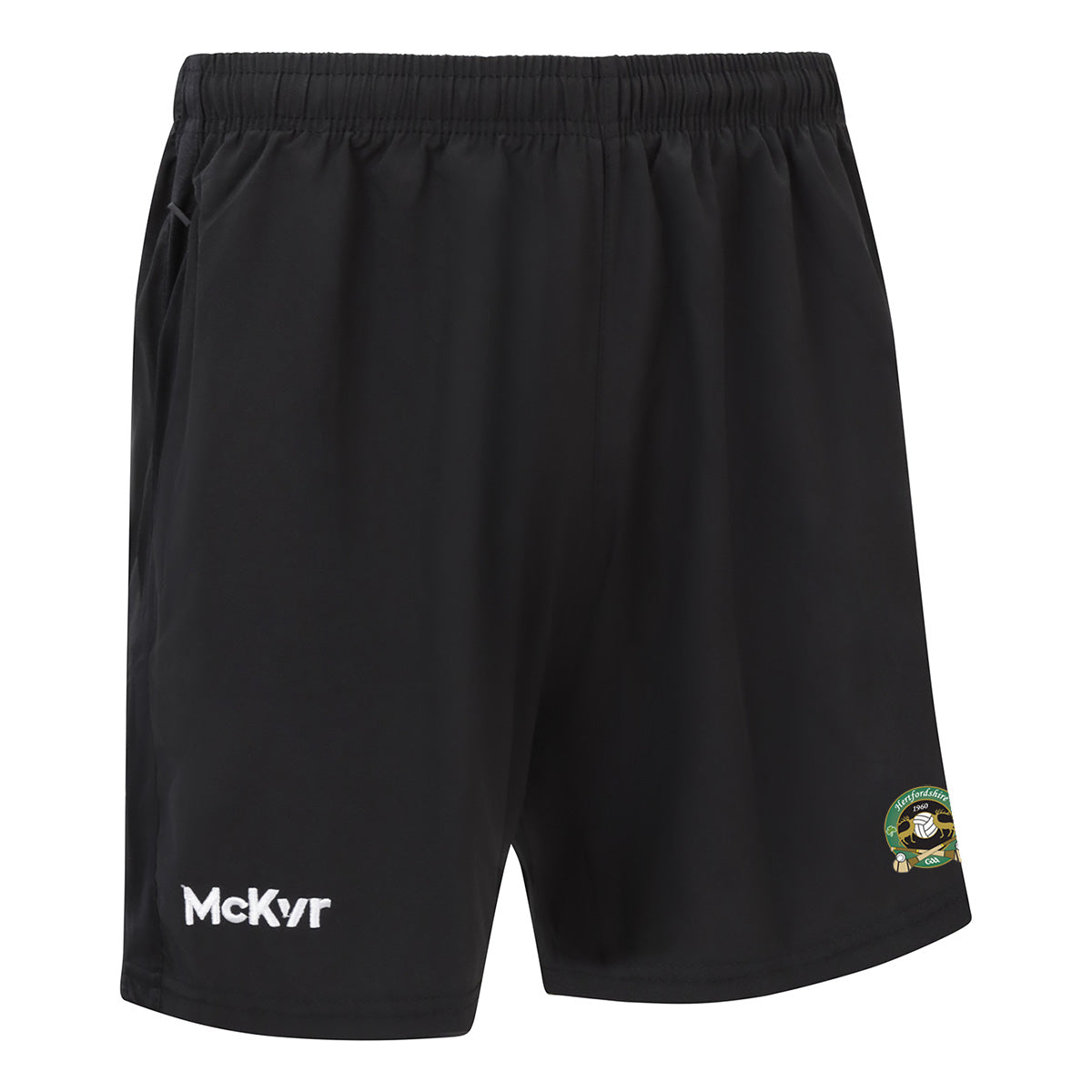Mc Keever Hertfordshire GAA Core 22 Leisure Shorts - Adult - Black