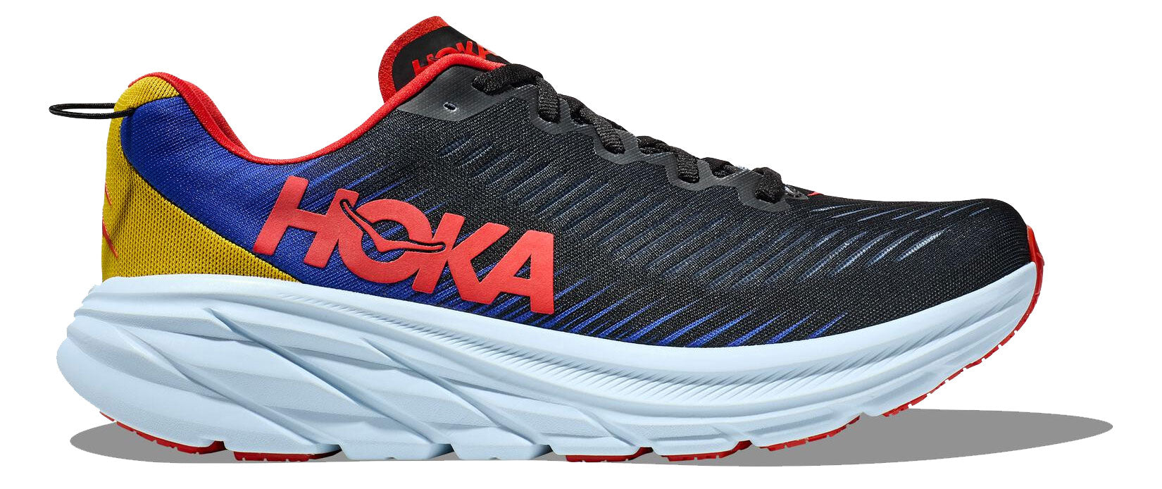 Hoka One One Rincon 3 Running Shoes - Mens - Black/Dazzling Blue