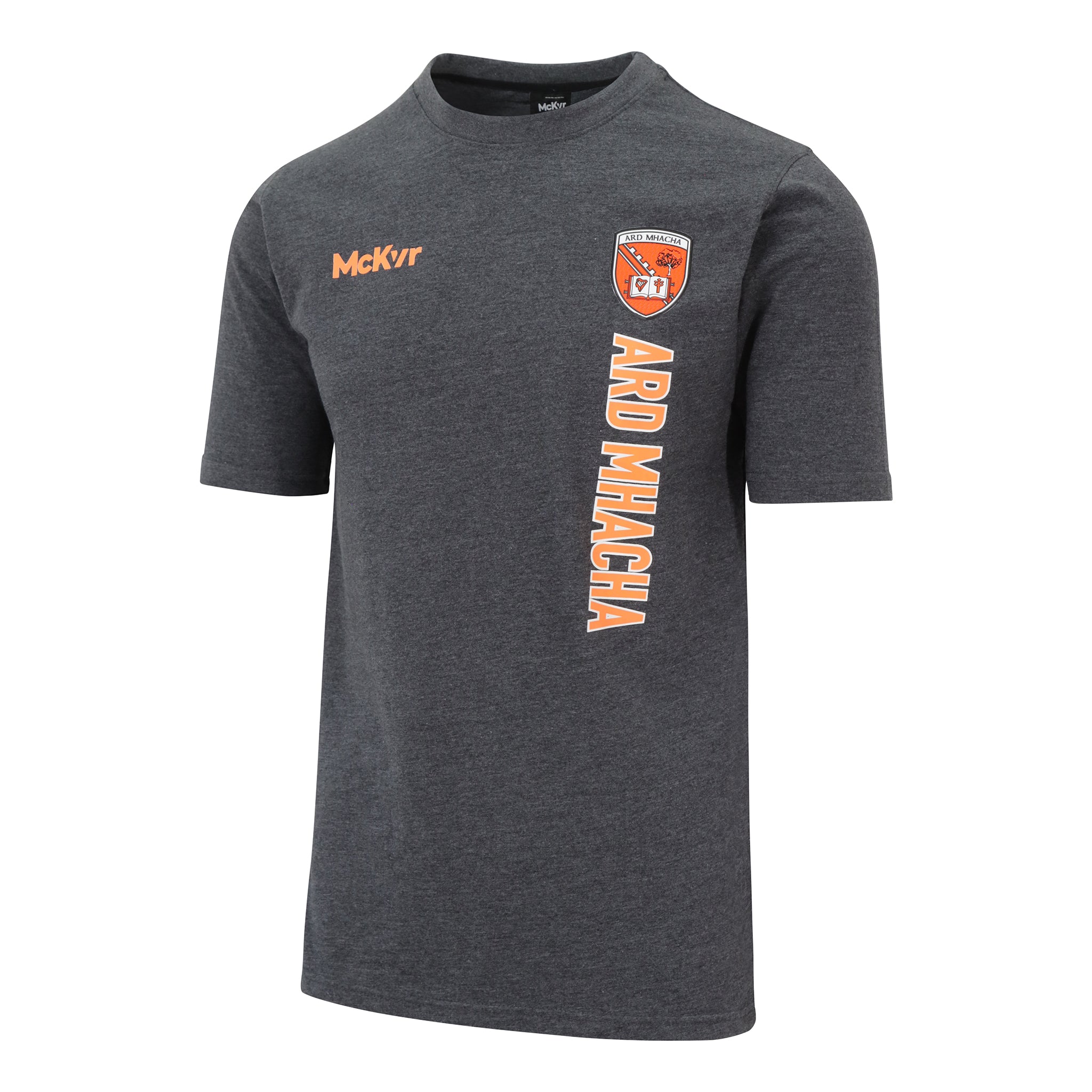 Mc Keever Armagh GAA Official Impact Cotton Tee - Adult - Grey