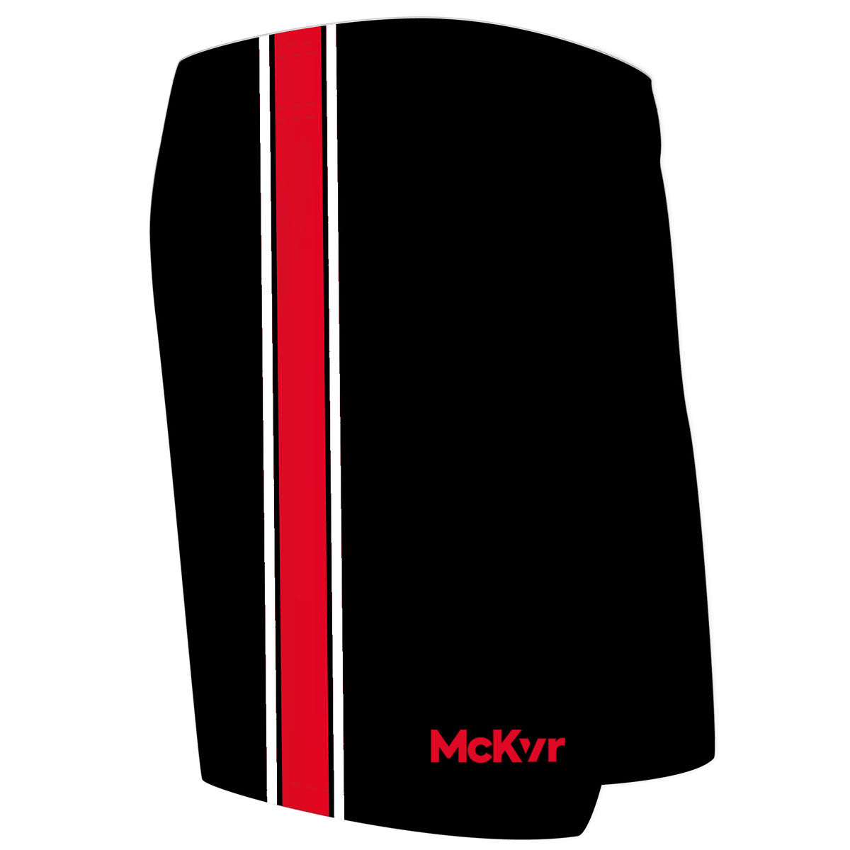 Mc Keever Kilmacsimon Rowing Club Short - Adult - Black/White/Red