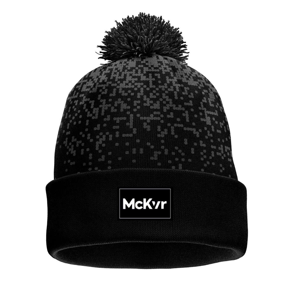 Mc Keever Core 22 Bobble Hat - Youth - Black/Grey