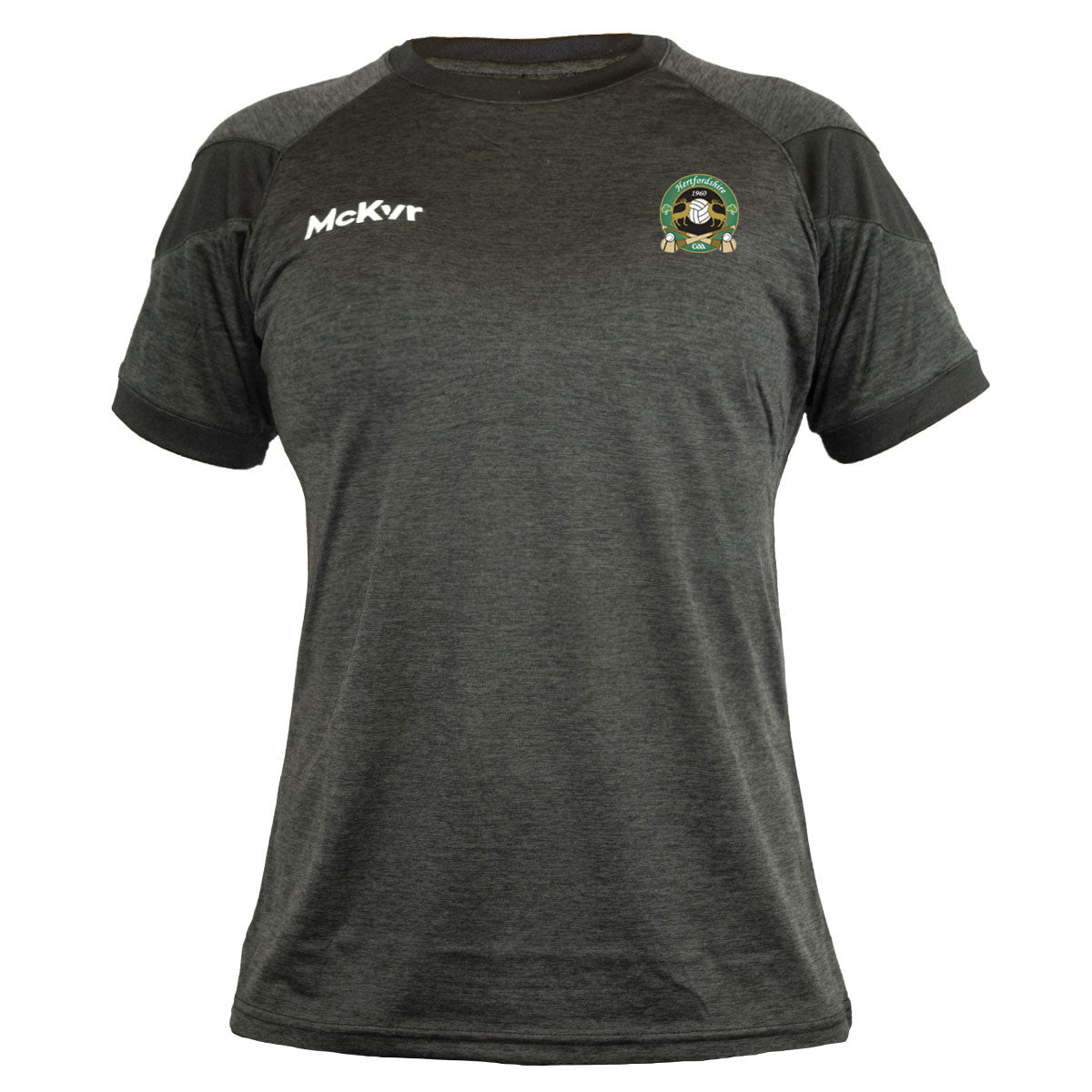 Mc Keever Hertfordshire GAA Core 22 T-Shirt - Womens - Black