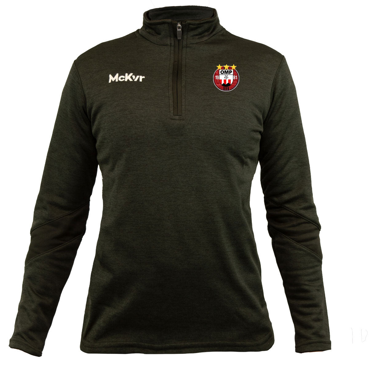 Mc Keever OMP United Core 22 1/4 Zip Top - Womens - Black