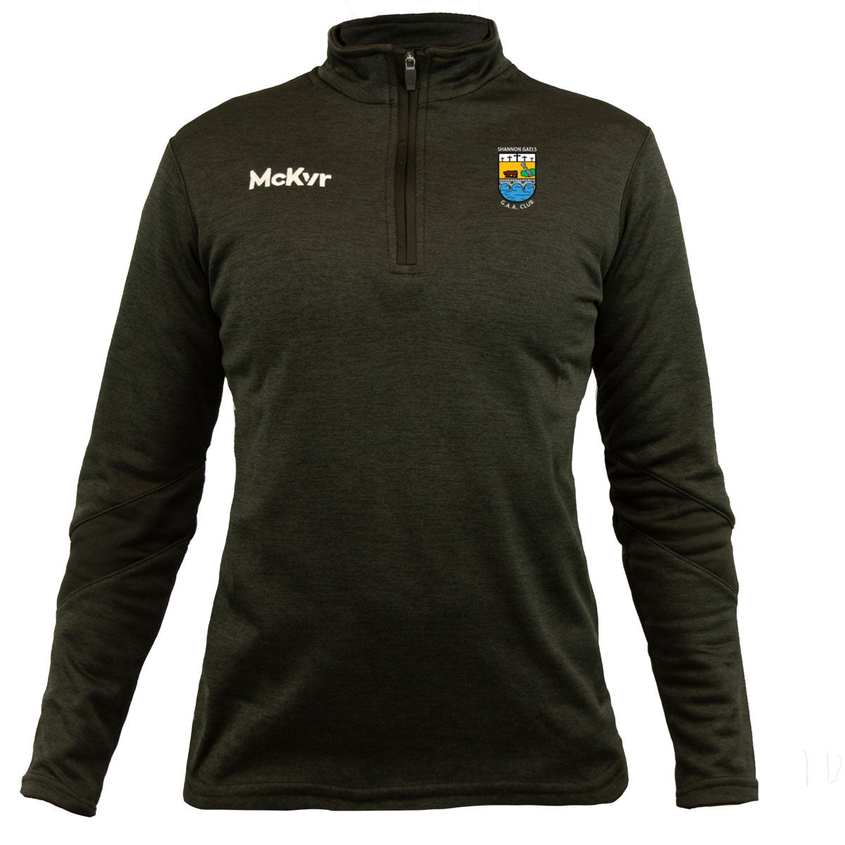 Mc Keever Shannon Gaels GAA Core 22 1/4 Zip Top - Womens - Black