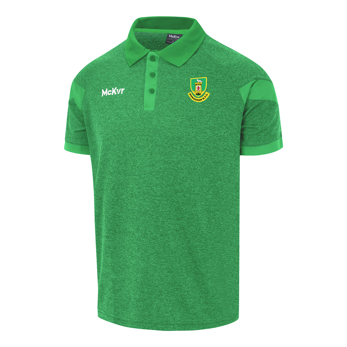 Mc Keever Monaghan RFC Core 22 Polo Top - Adult - Green