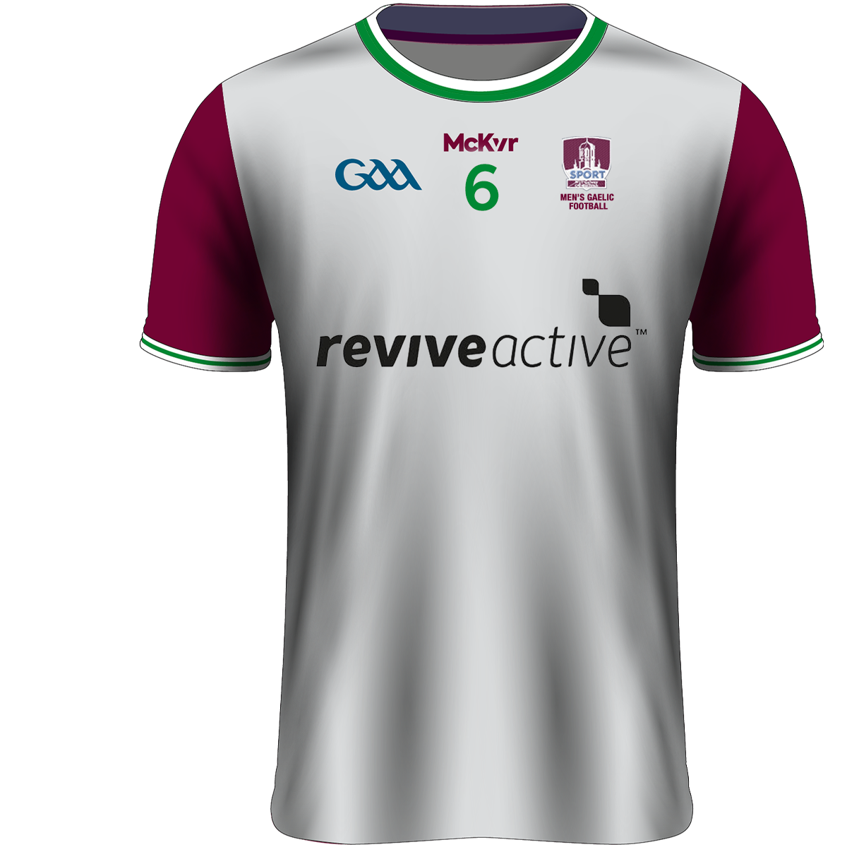 Mc Keever NUI Galway Numbered Playing Jersey - Adult - Grey