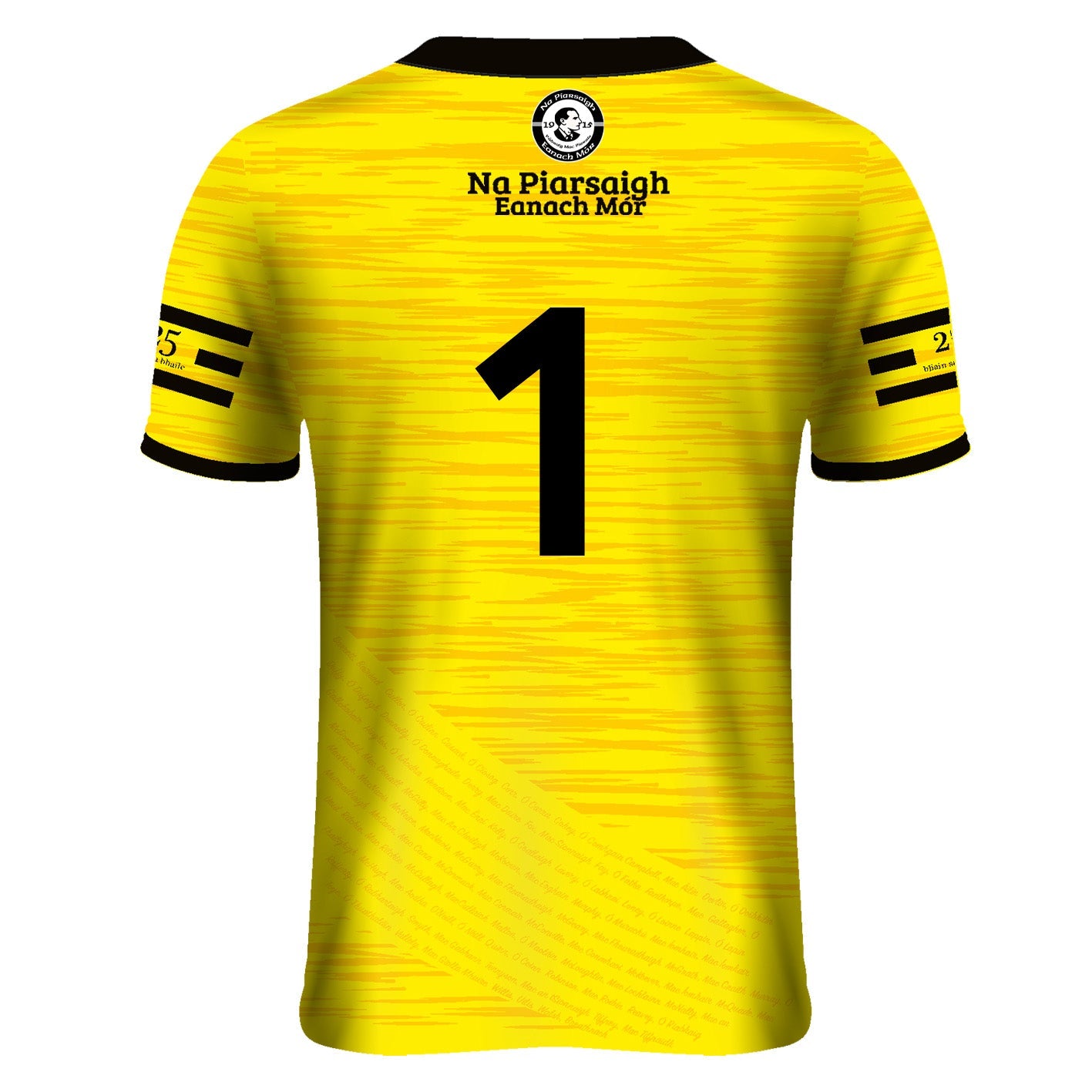 Mc Keever Na Piarsaigh Eanach Mor CLG Goalkeeper Jersey - Youth - Yellow/Black