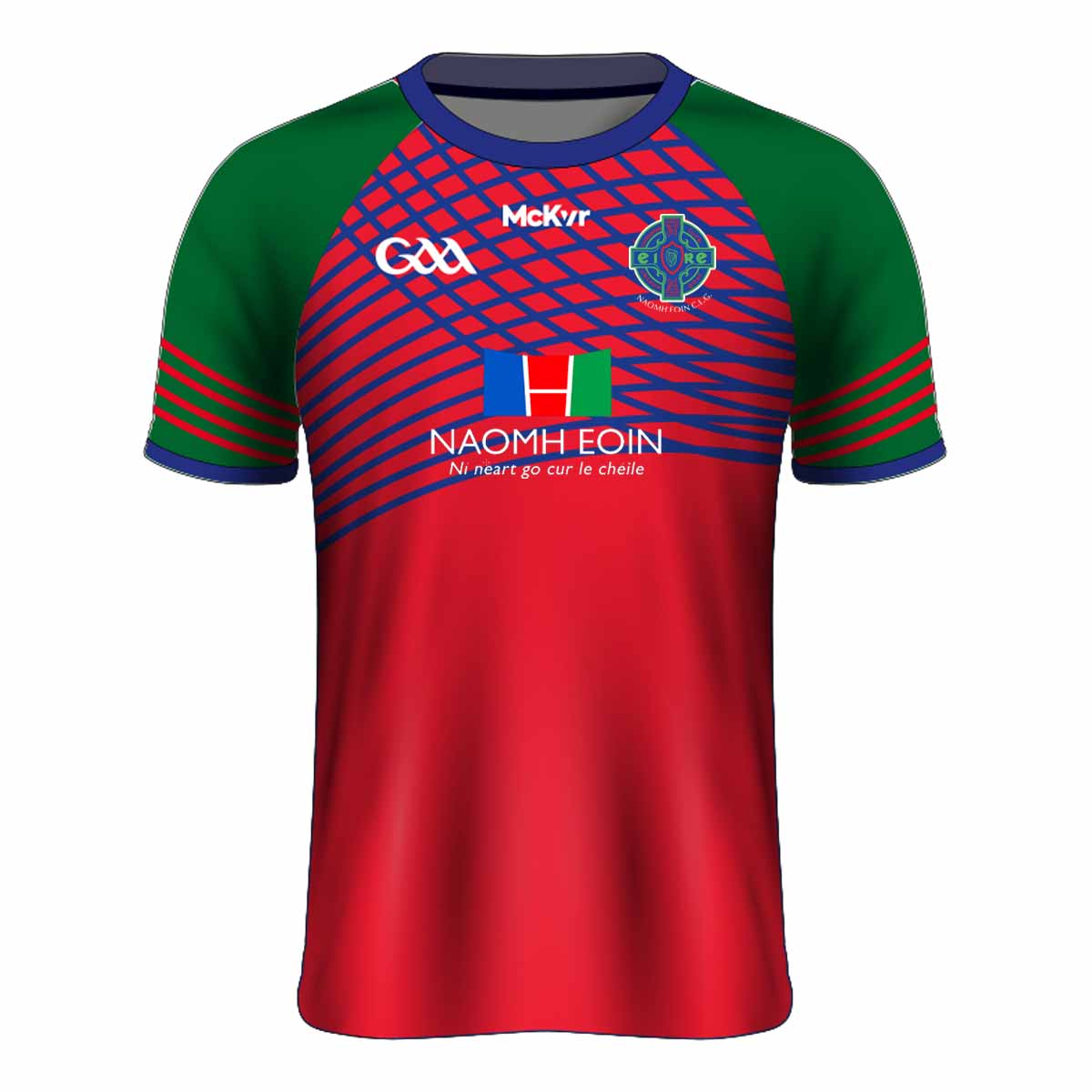 Mc Keever Naomh Eoin CLG Match Jersey - Adult - Red