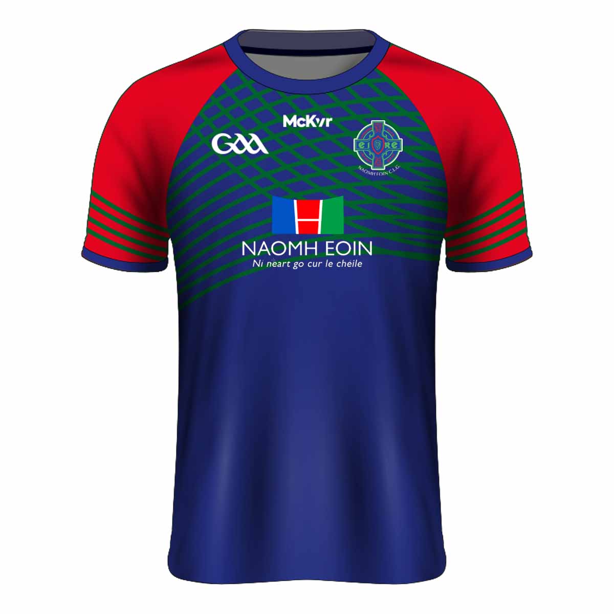 Mc Keever Naomh Eoin CLG Goalkeeper Jersey - Adult - Royal - Player Fit