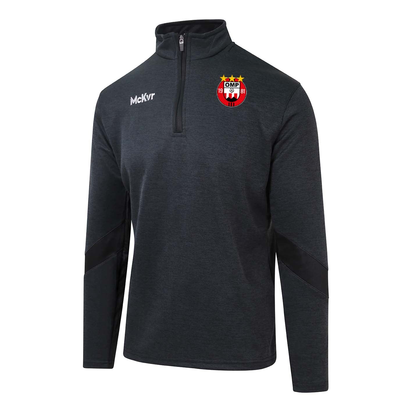 Mc Keever OMP United Core 22 1/4 Zip Top - Youth - Black