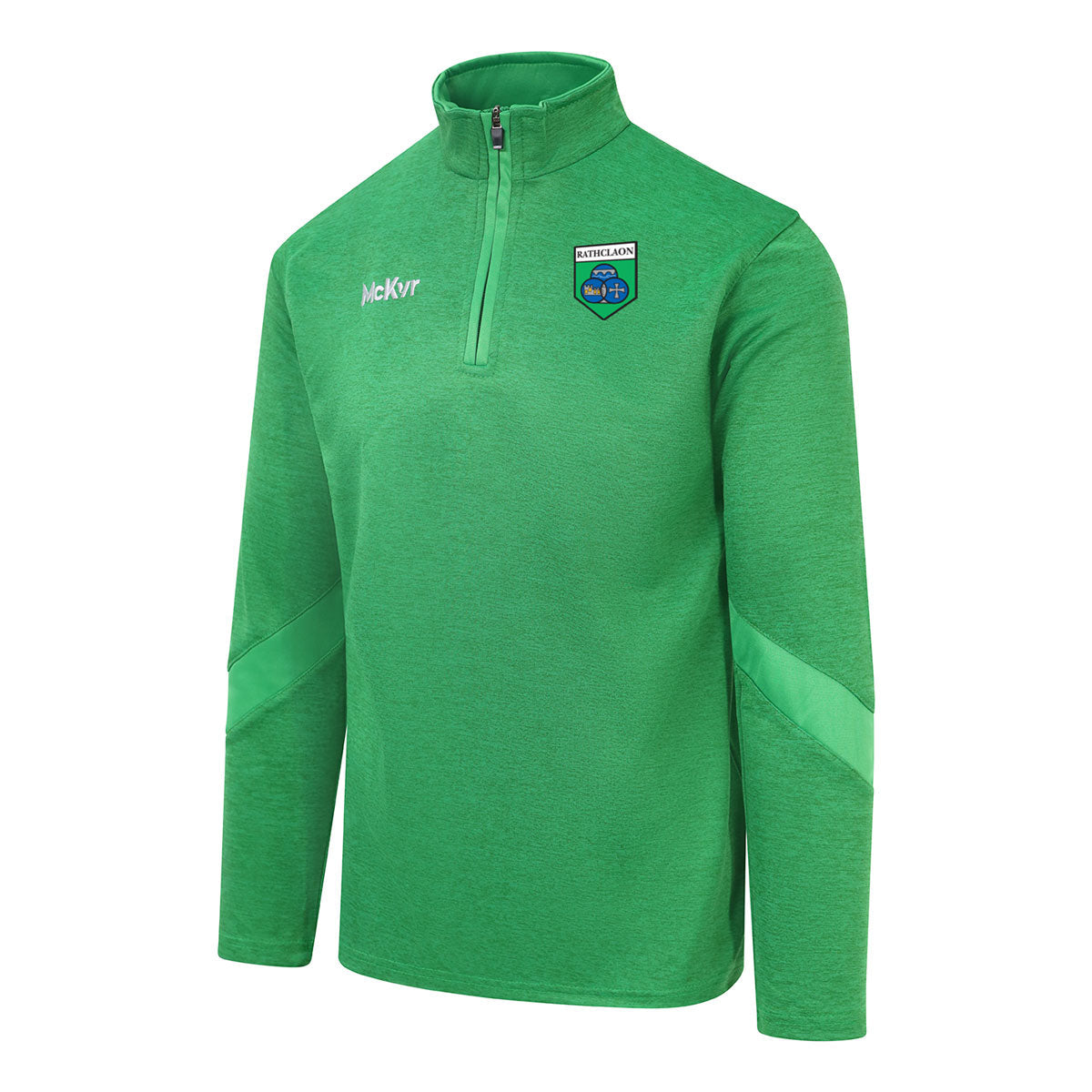 Mc Keever Rathcline GAA Core 22 1/4 Zip Top - Youth - Green