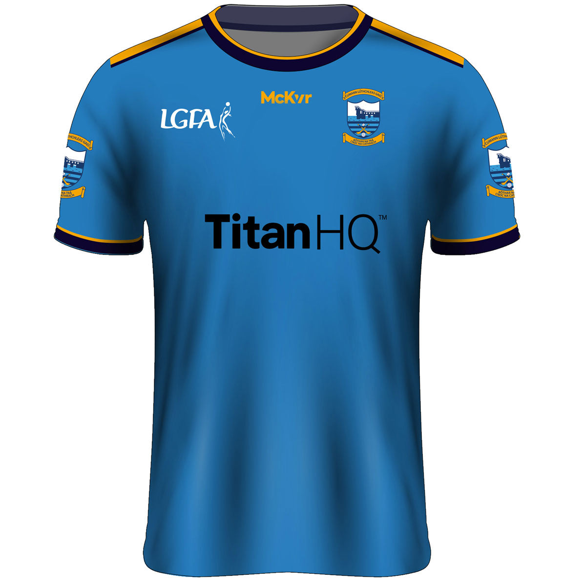 Mc Keever Salthill Knocknacarra LGFA Home Jersey - Adult - Blue Player Fit