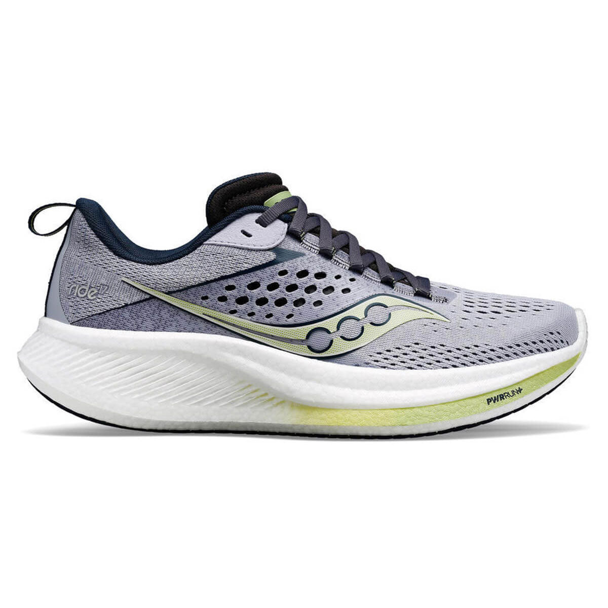 Saucony Ride 17 Running Shoes - Womens - Iris/Navy