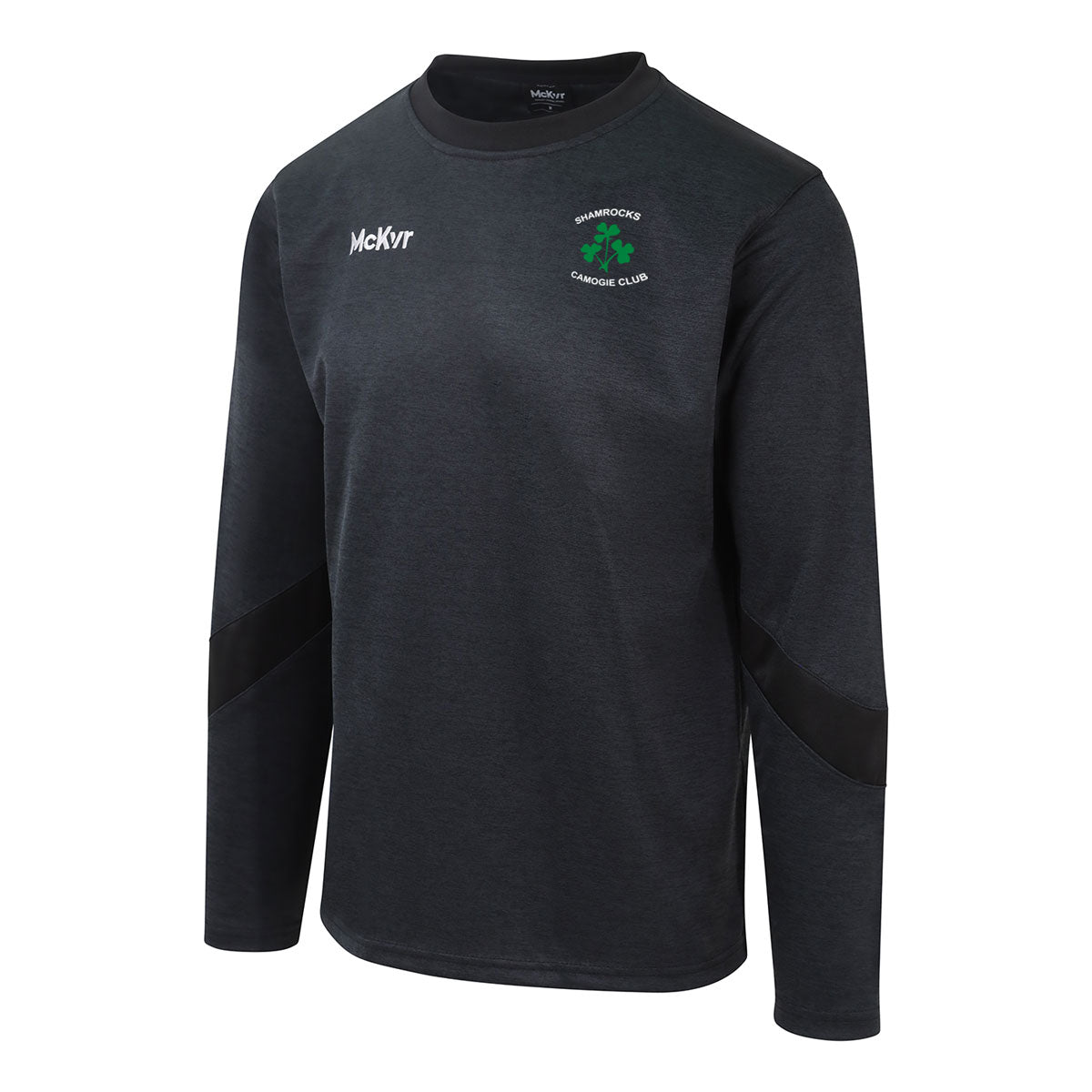 Mc Keever Shamrocks Camogie - Galway Core 22 Sweat Top - Youth - Black