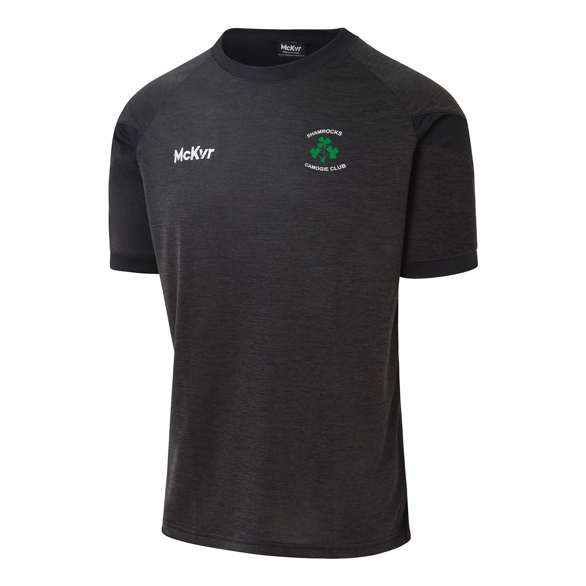 Mc Keever Shamrocks Camogie - Galway Core 22 T-Shirt - Adult - Black