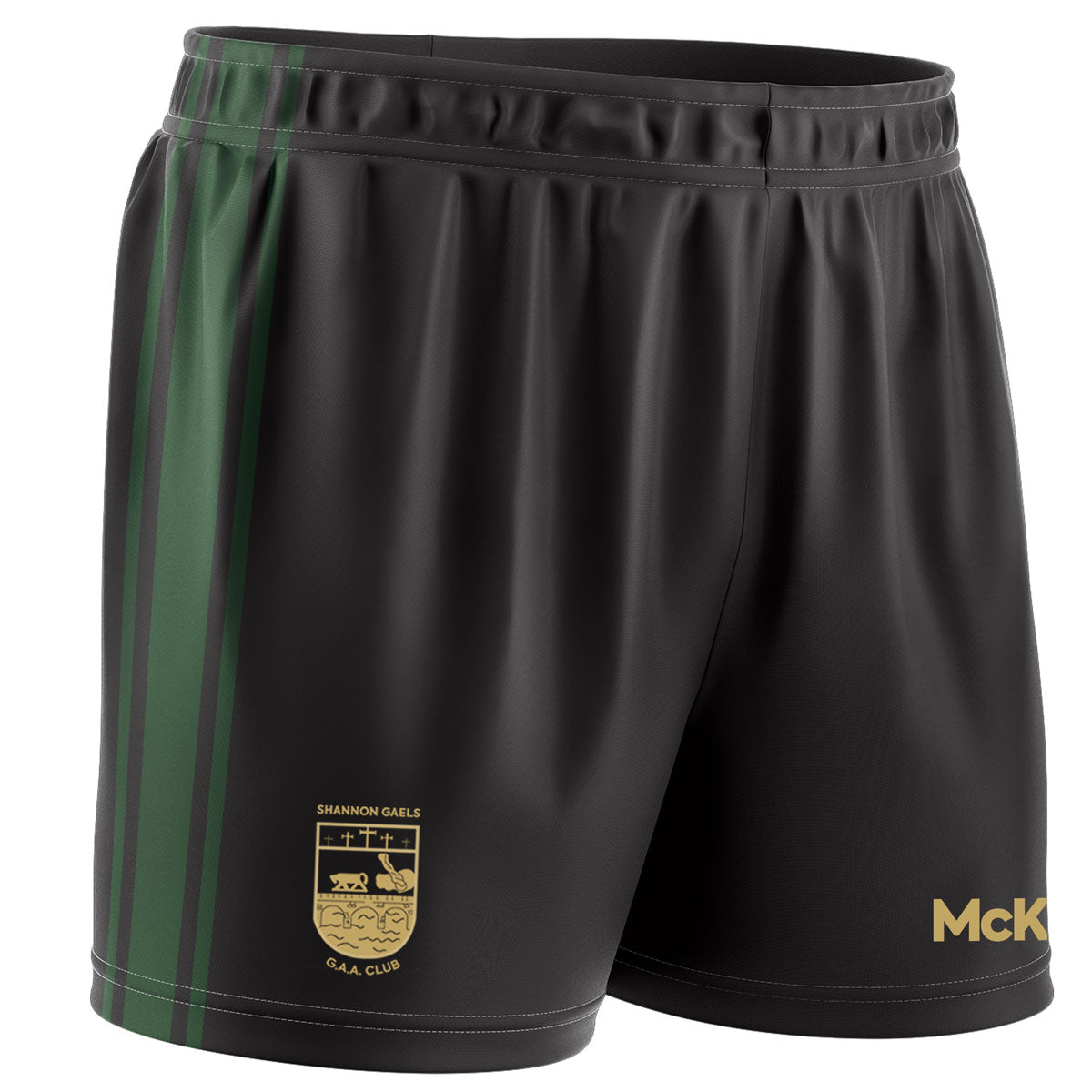 Mc Keever Shannon Gaels GAA Playing Short - Womens - Black