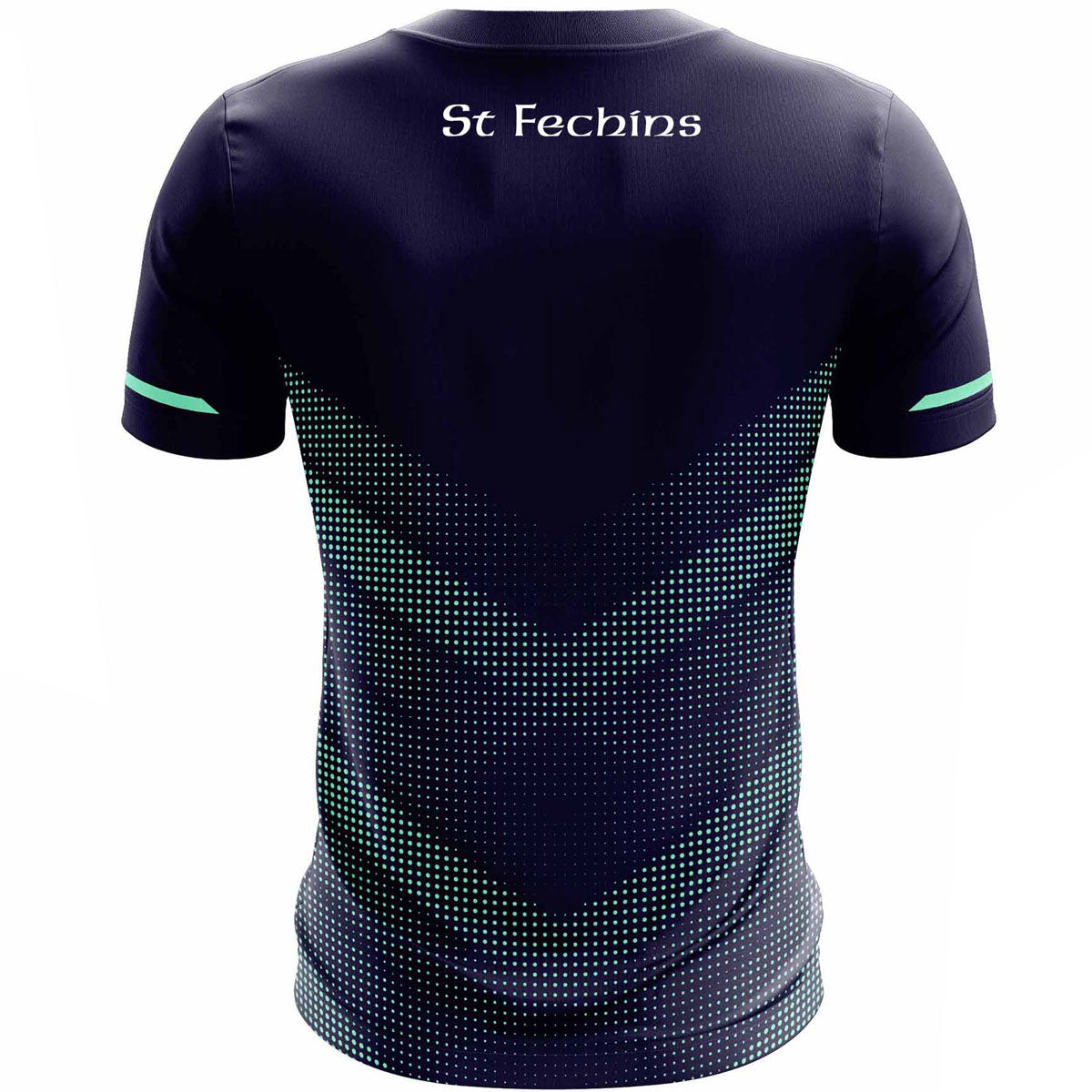Mc Keever St Fechins GAA Training Jersey - Adult - Navy/Mint Player Fit
