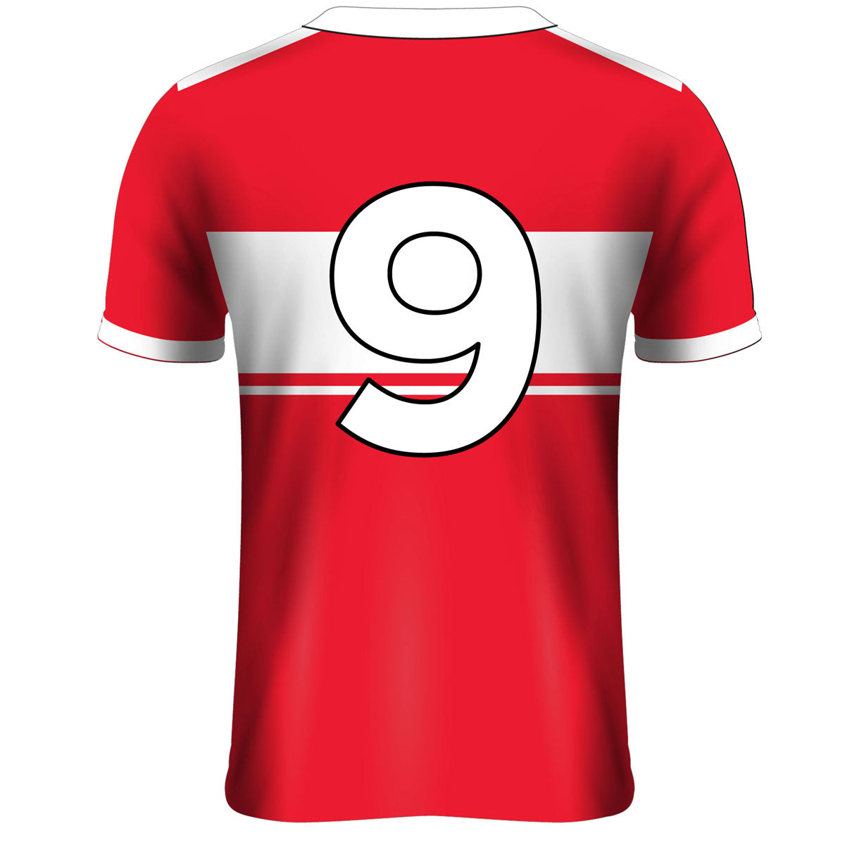 Mc Keever St Michael's Magheralin Numbered Home Jersey - Youth - Red
