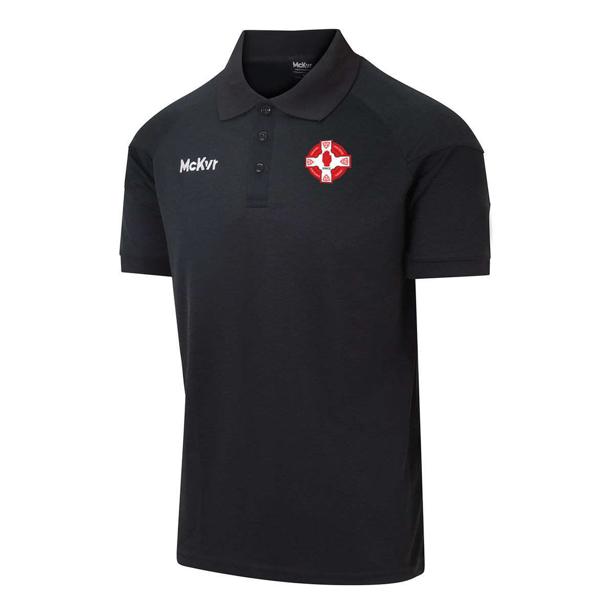 Mc Keever St Michael's Magheralin Core 22 Polo Top - Adult - Black