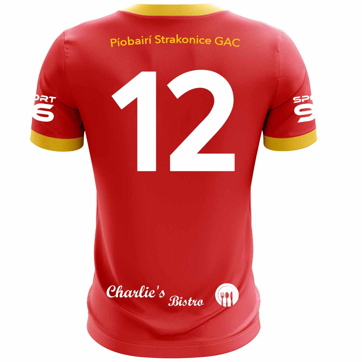 Mc Keever Strakonice GAC Numbered Playing Jersey - Adult - Red