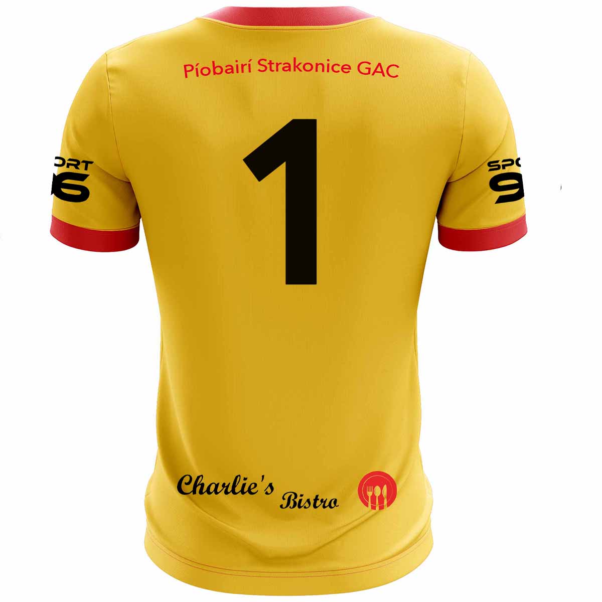 Mc Keever Strakonice GAC Numbered Goalkeeper Jersey - Youth - Saffron