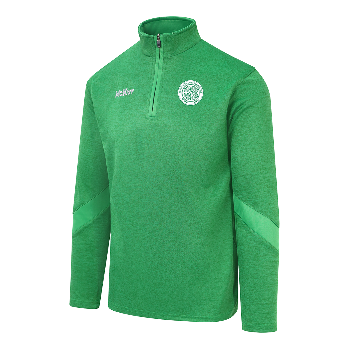 Mc Keever Termonfeckin Celtic FC Core 22 1/4 Zip Top - Youth - Green