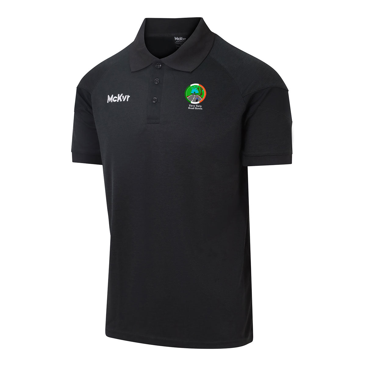 Mc Keever Tieve Tara Road Bowls Core 22 Polo Top - Adult - Black