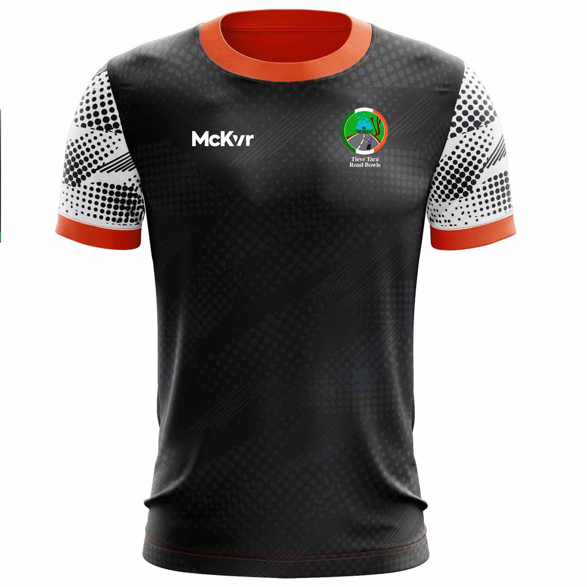 Mc Keever Tieve Tara Road Bowls Jersey - Youth - Black/Orange