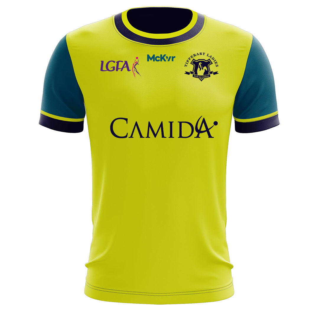 Mc Keever Tipperary Ladies LGFA Official Goalkeeper Jersey - Mens - Yellow