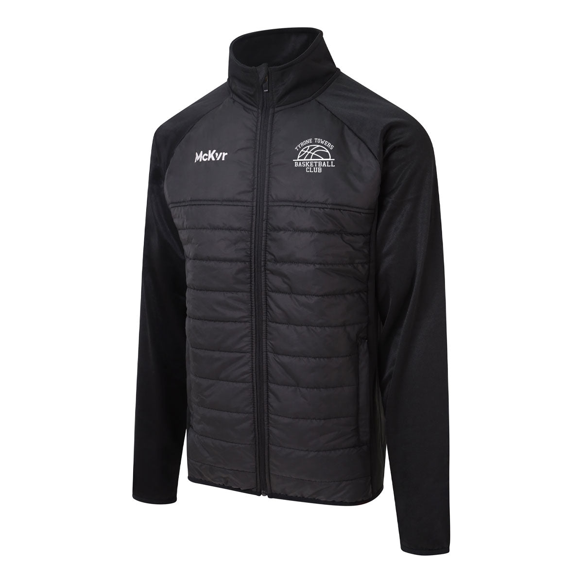 Mc Keever Tyrone Towers Basketball Core 22 Hybrid Jacket - Adult - Black
