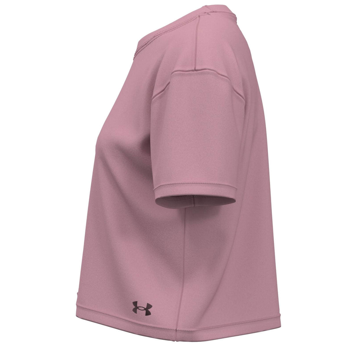 Under Armour Motion Short Sleeve Tee - Girls - Pink Elixir/White