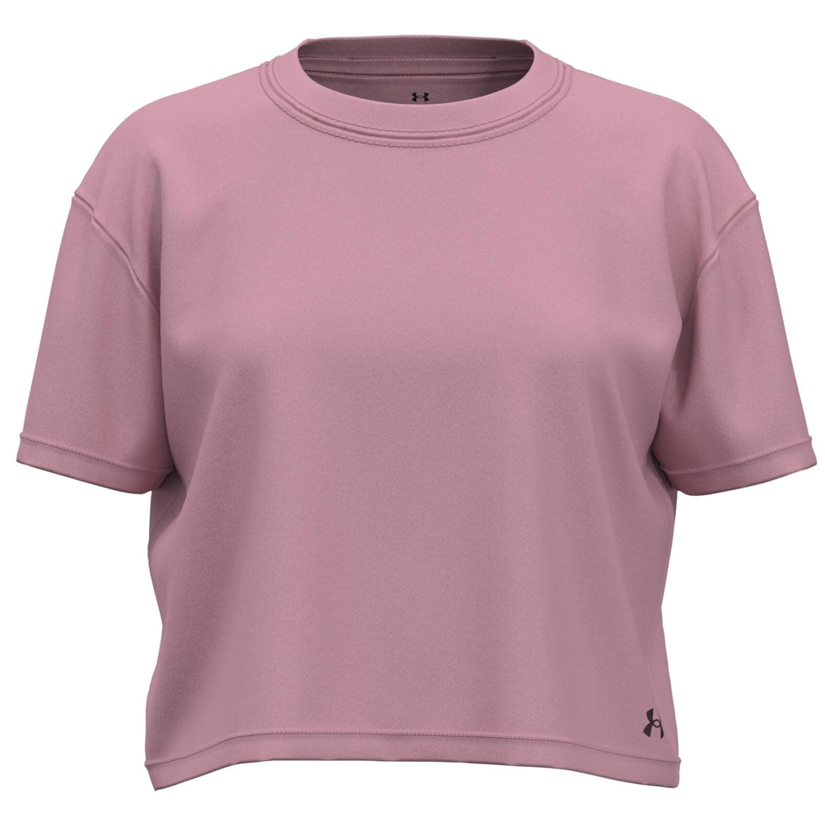 Under Armour Motion Short Sleeve Tee - Girls - Pink Elixir/White