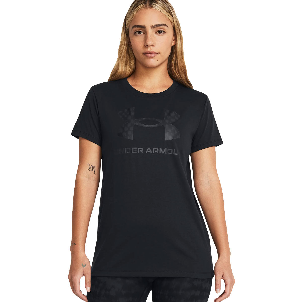 Under Armour Sportstyle Graphic Short Sleeve Tee - Womens - Black