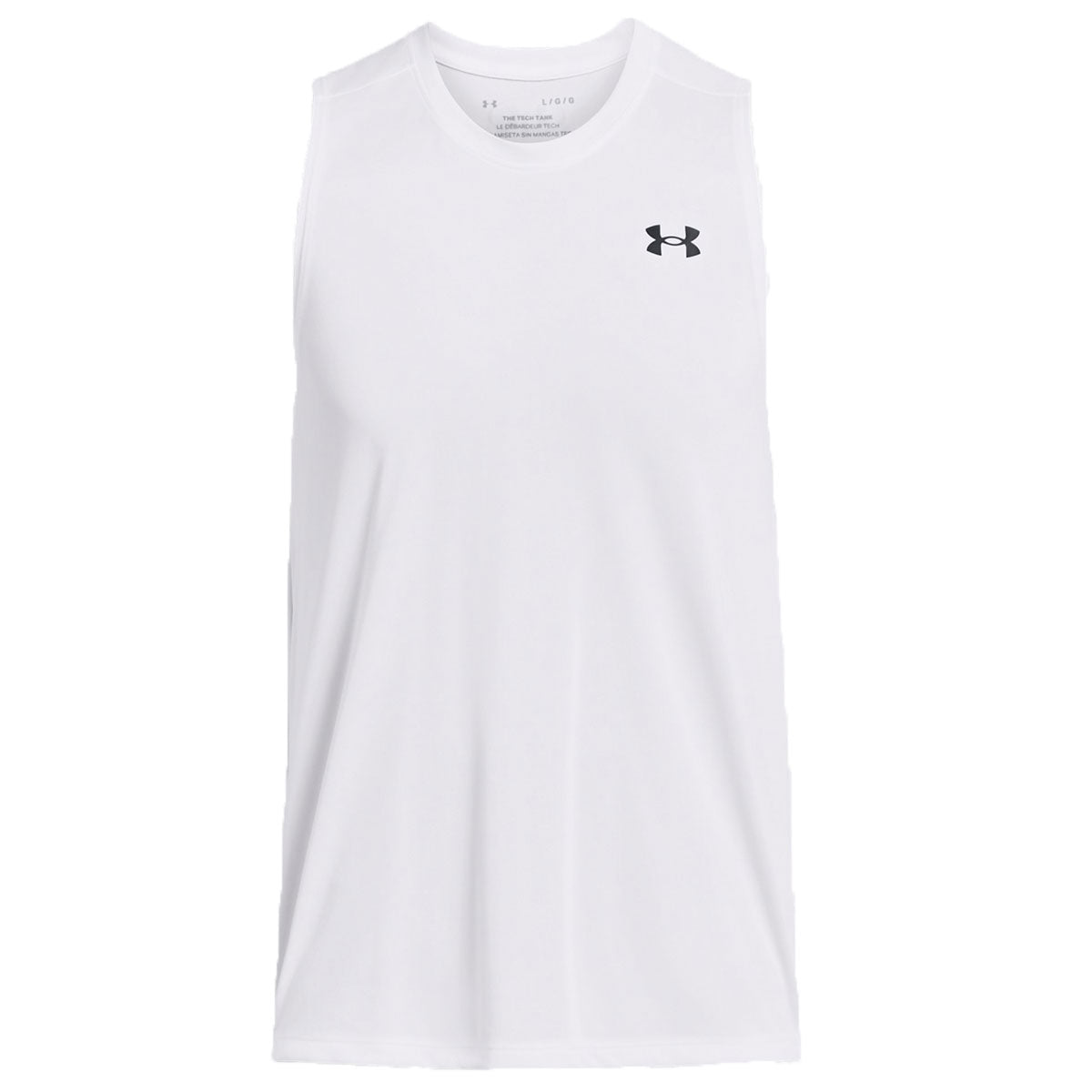Under Armour Tech Training Tank Top - Mens - White/Black