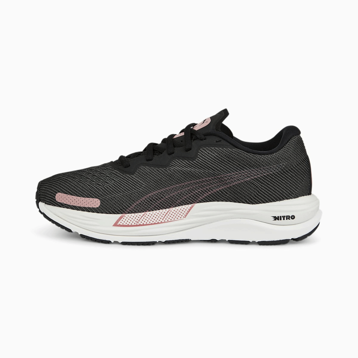 Puma Velocity Nitro 2 Trainers - Womens - Black/Rose Gold