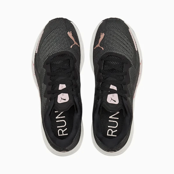 Puma Velocity Nitro 2 Trainers - Womens - Black/Rose Gold