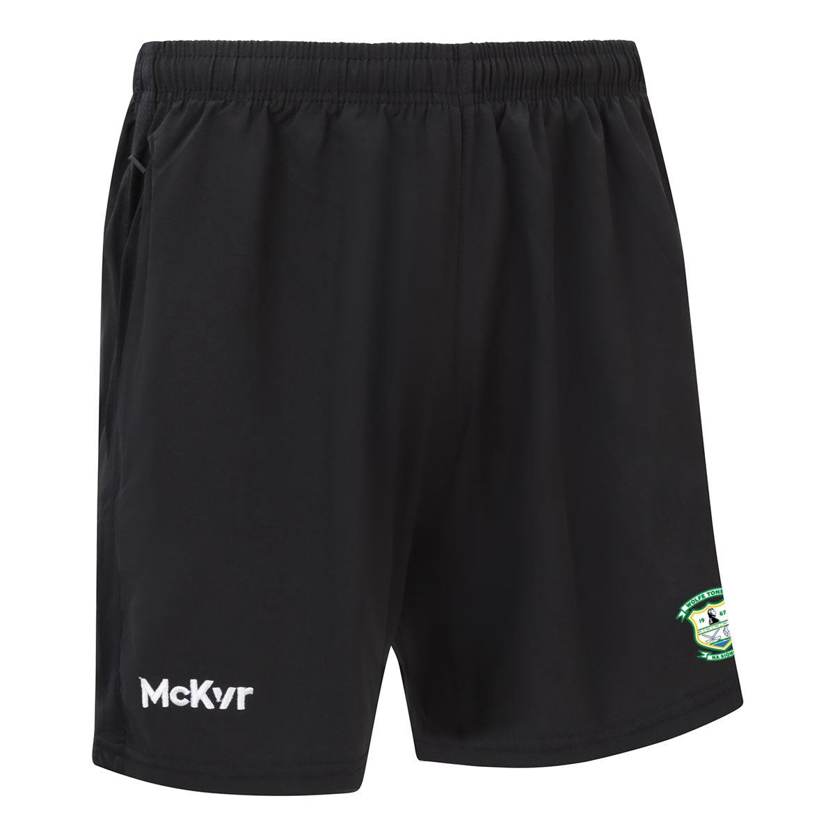 Mc Keever Wolfe Tones Na Sionna, Clare Core 22 Leisure Shorts - Youth - Black