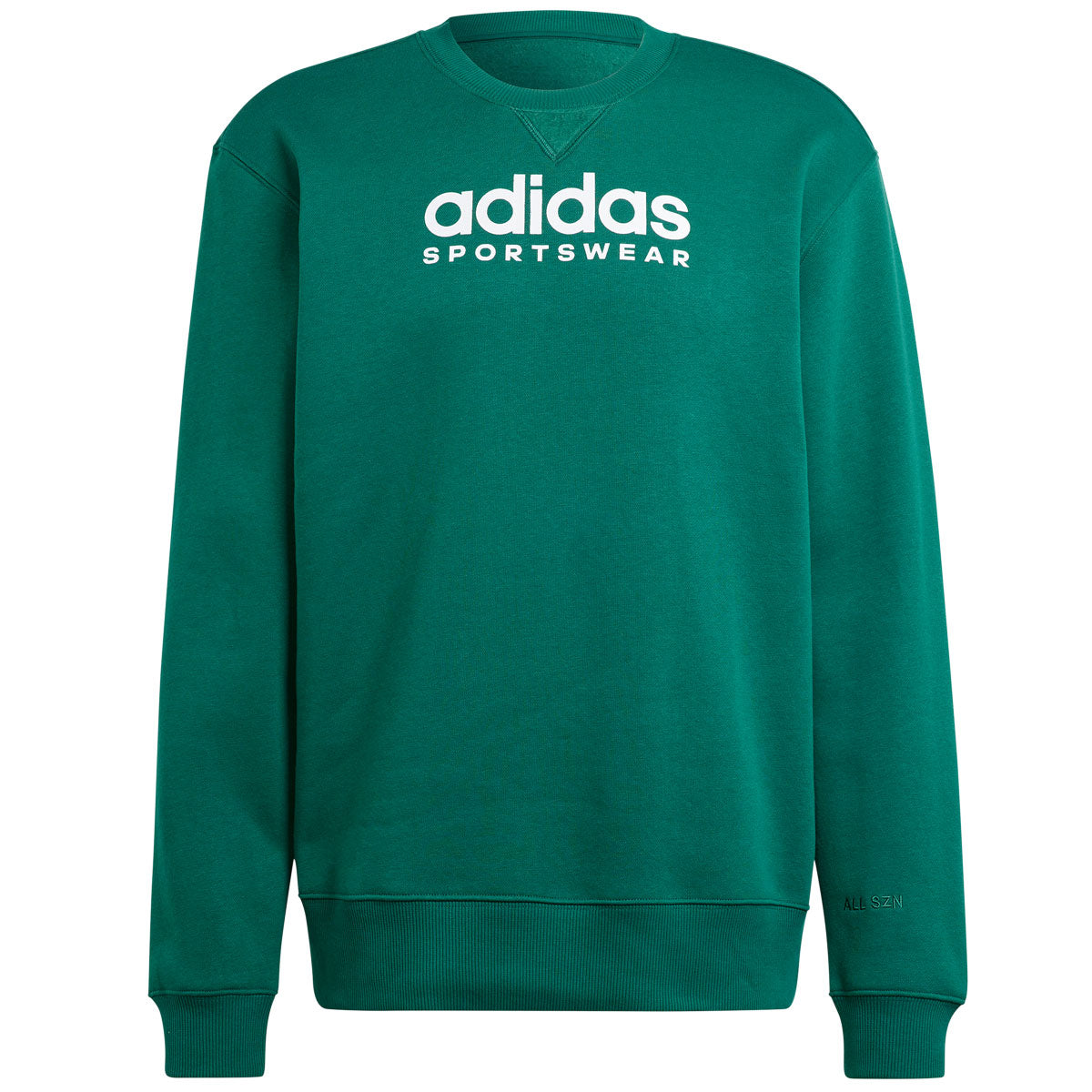 adidas All SZN Fleece Graphic - Green - Mens McKeever – Sports Sweatshirt IE