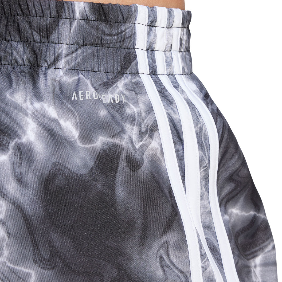 adidas Marathon 20 All Over Print 4 Inch Running Shorts - Womens - Grey