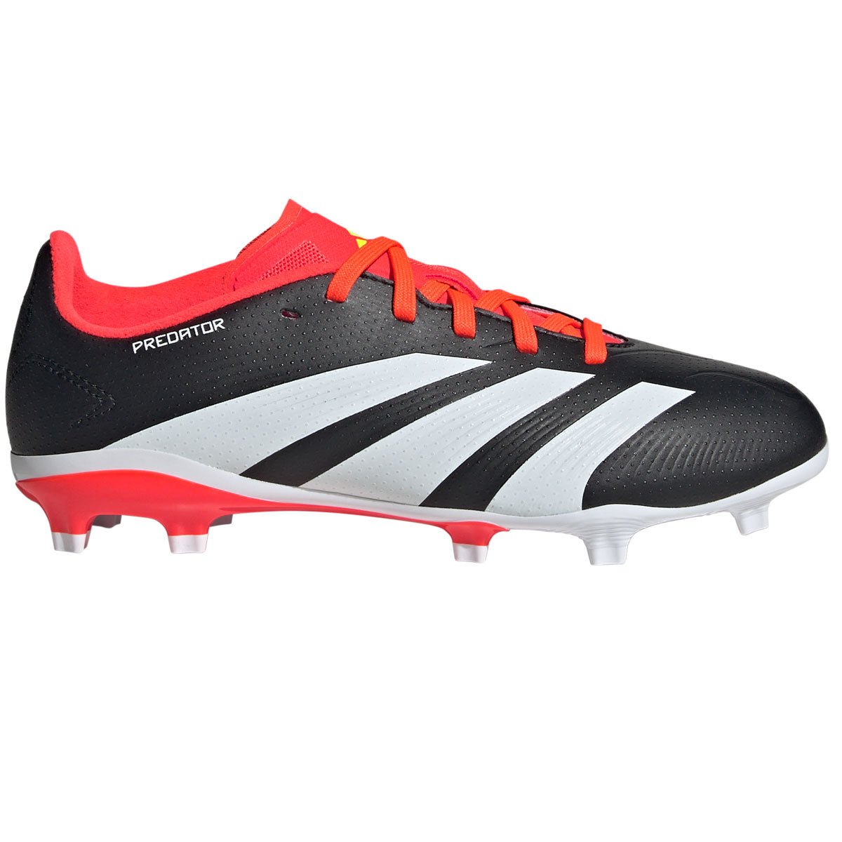 adidas Predator League FG Football Boots - Youth - Black/Red