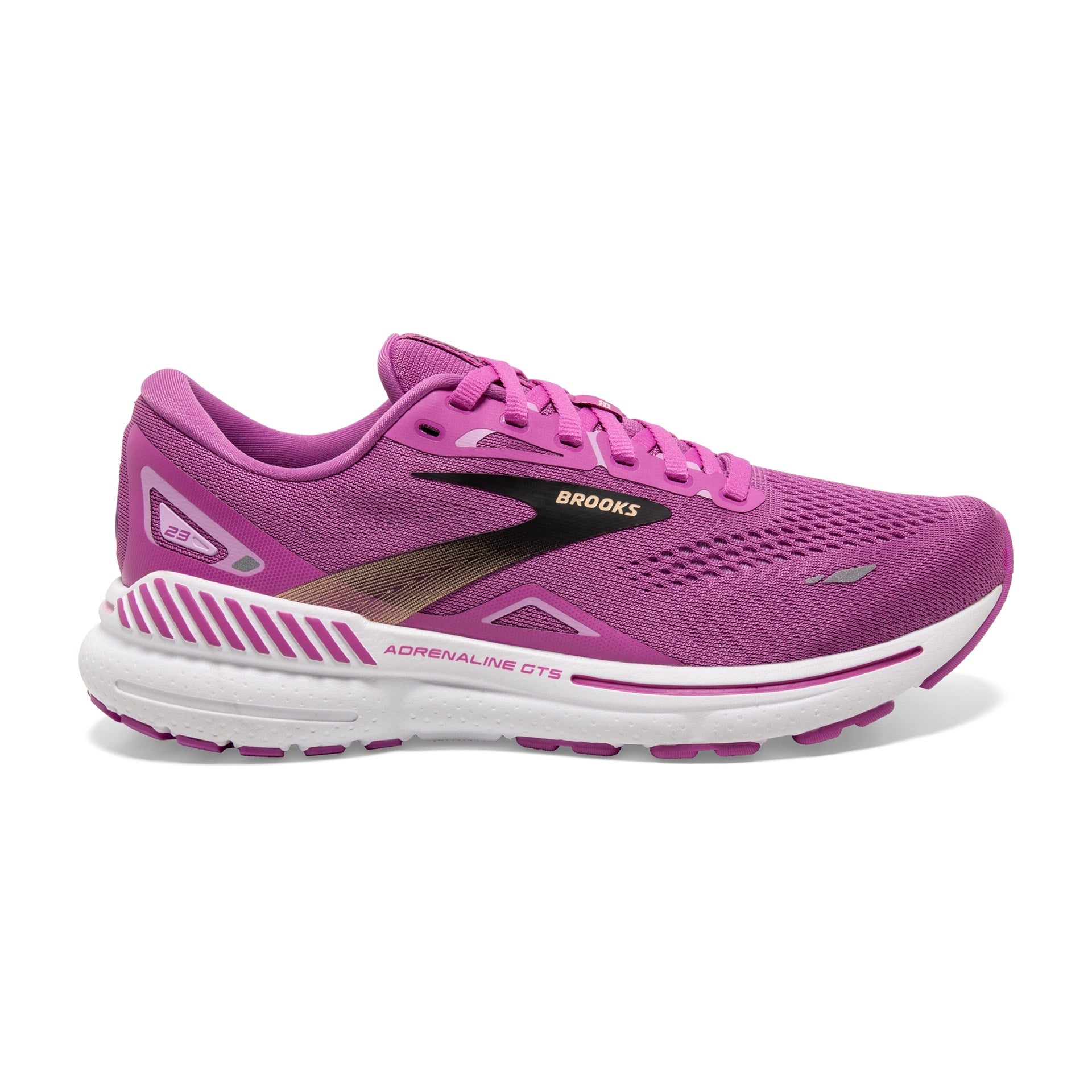 Brooks Adrenaline GTS 23 Running Shoes - Womens - Orchid/Black/Purple
