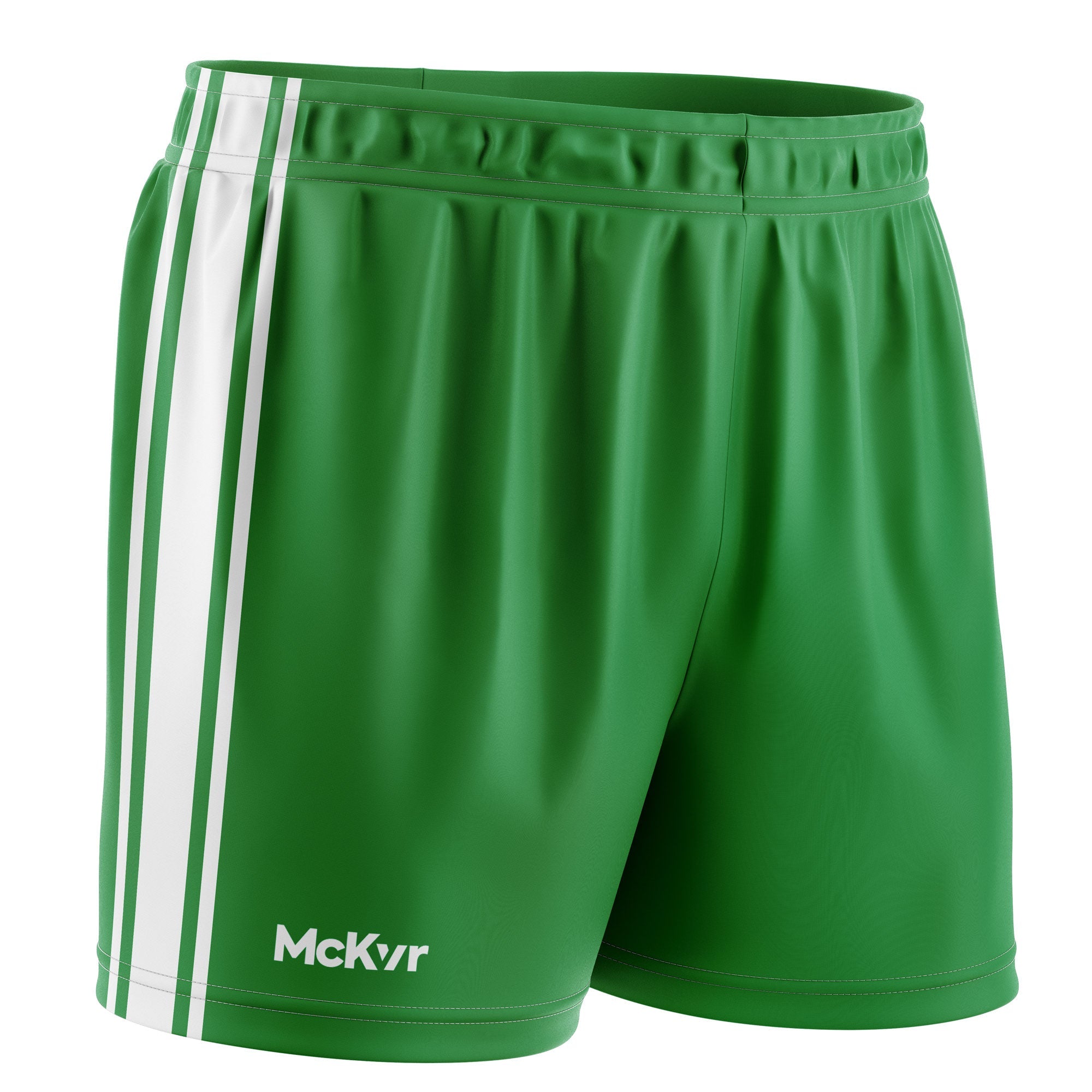 Mc Keever Core 22 GAA Shorts - Adult - Green/White