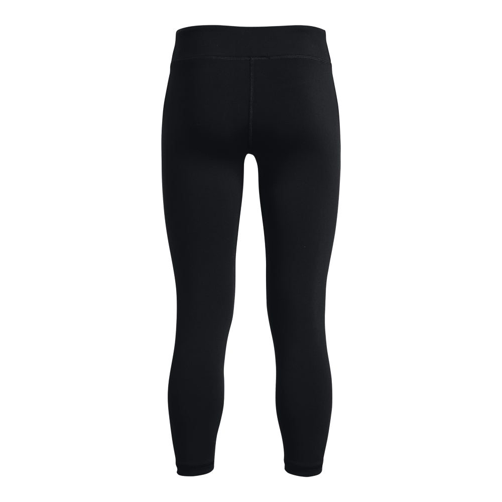 Under Armour Motion Crop Leggings - Girls - Black/Jet Grey
