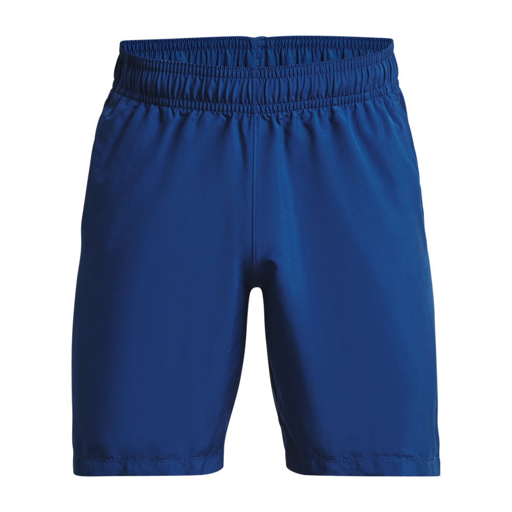 Under Armour Woven Graphic Shorts - Mens - Blue Mirage/White