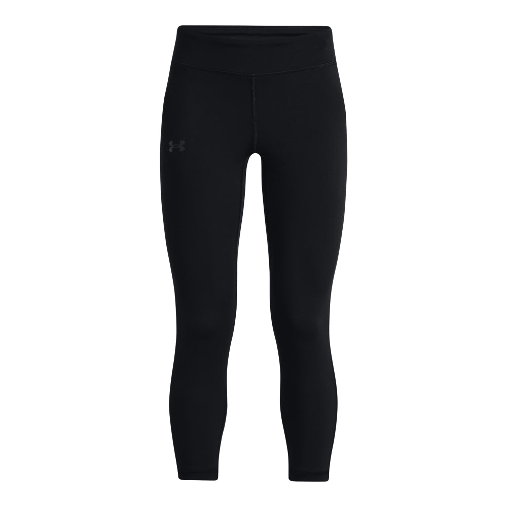 Under Armour Motion Crop Leggings - Girls - Black/Jet Grey